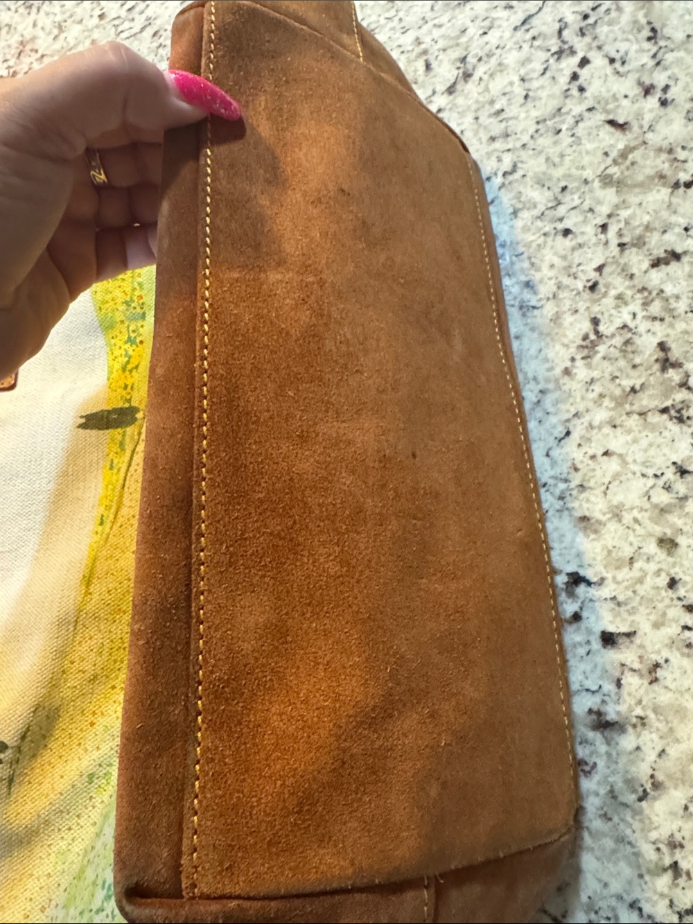 Dooney & Bourke 🌻 fields canvas suede bottom tote - Picture 14 of 15